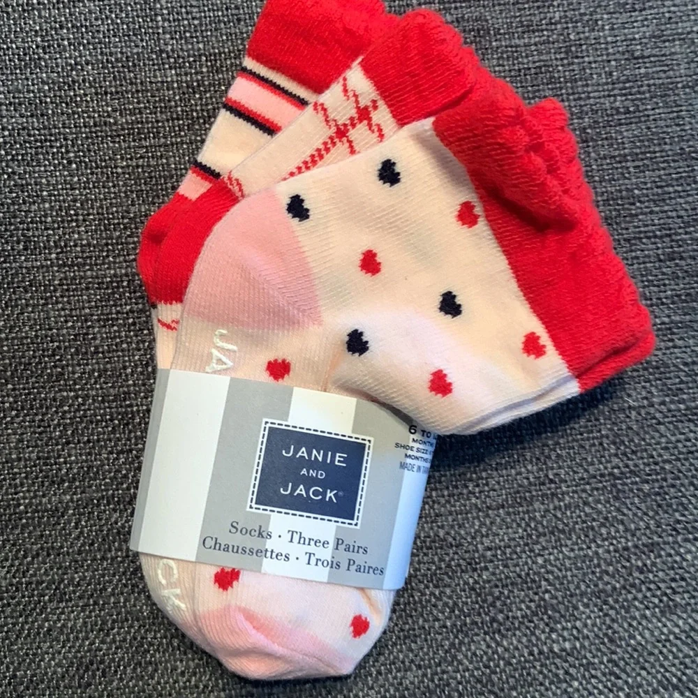 Janie and Jack Baby Girl Sock Bundle